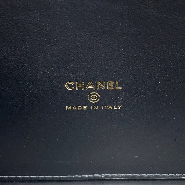 シャネル チェーンショルダーバッグ マトラッセ ココマーク キャビアスキン AP4438 CHANEL 黒
