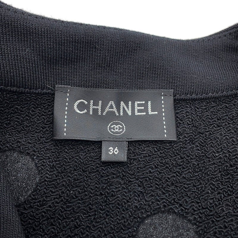 シャネル カーディガン ビジュー ココボタン レディースサイズ36 P71493 CHANEL 黒