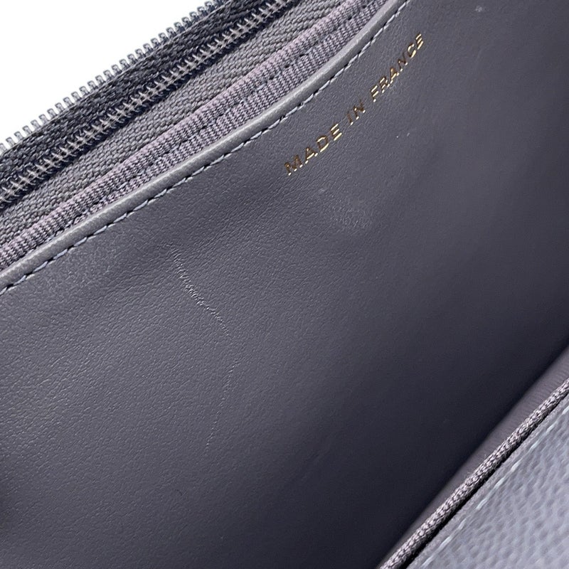 シャネル チェーンウォレット クラシック マトラッセ ココマークキャビアスキン AP0250 CHANEL 財布