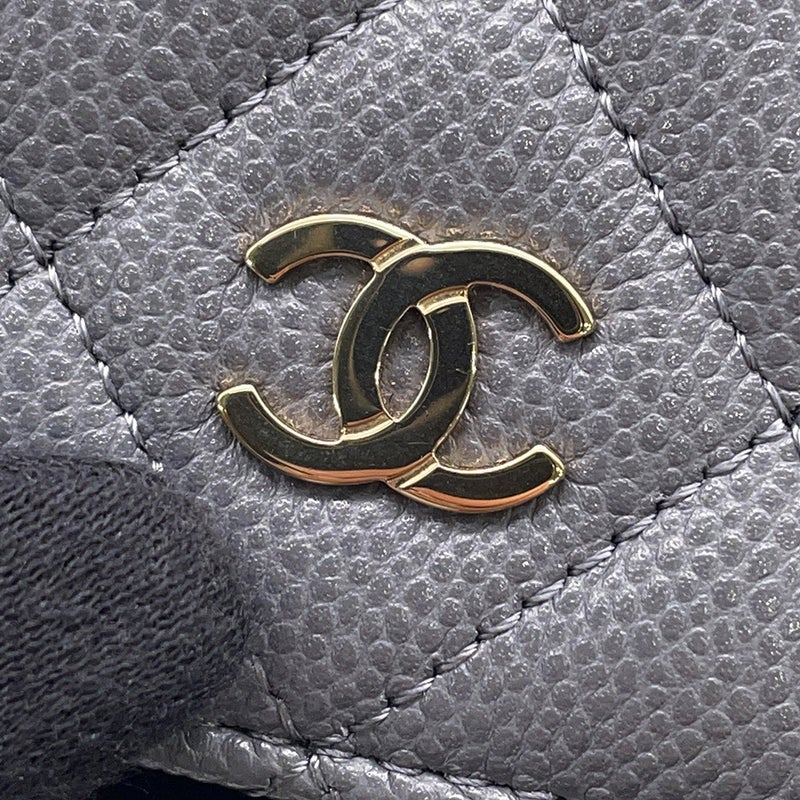シャネル チェーンウォレット クラシック マトラッセ ココマークキャビアスキン AP0250 CHANEL 財布