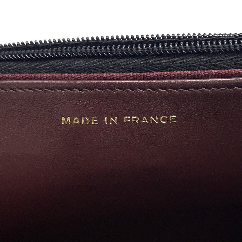 シャネル チェーンウォレット クラシック マトラッセ ココマーク キャビアスキン AP0250 CHANEL 財布 ブラック 黒