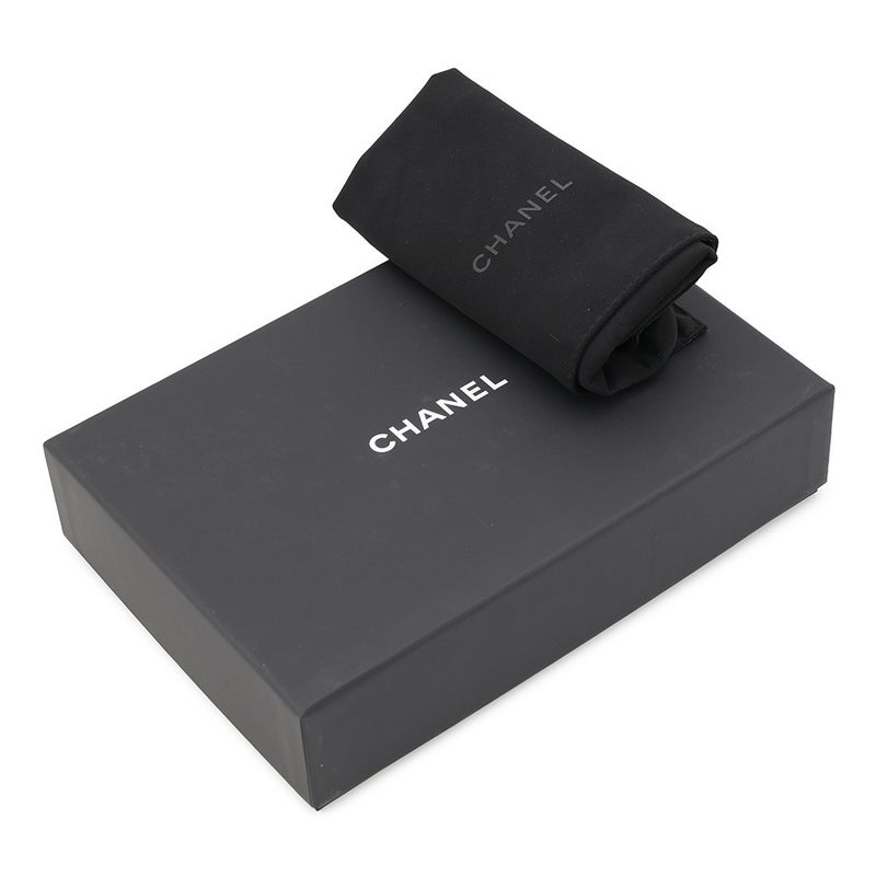シャネル チェーンウォレット クラシック マトラッセ ココマーク キャビアスキン AP0250 CHANEL 財布 ブラック 黒