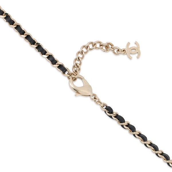 シャネル ネックレス ココマーク ラインストーン ラウンド コイン A22 K CHANEL アクセサリー