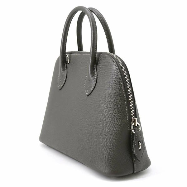 エルメス ボリード1923 25 グラファイト/シルバー金具 ヴォーエプソン U刻印 HERMES 2way
