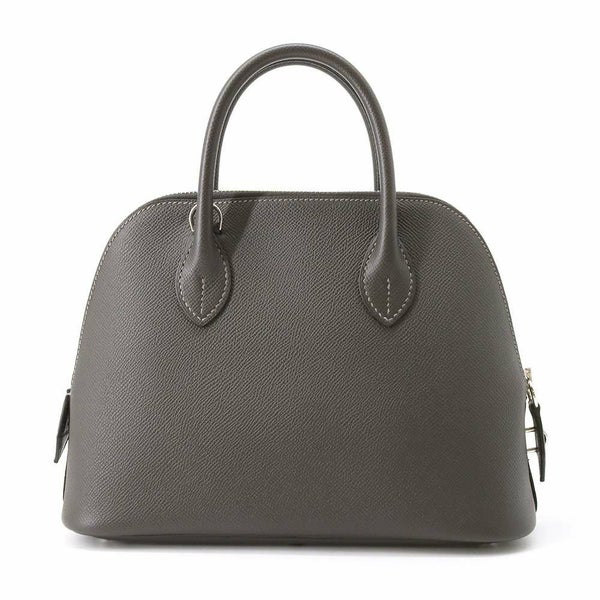エルメス ボリード1923 25 グラファイト/シルバー金具 ヴォーエプソン U刻印 HERMES 2way