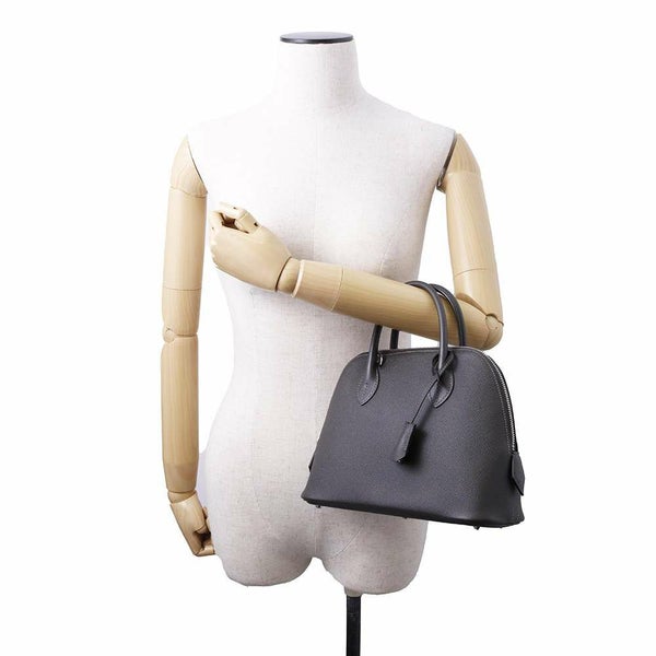 エルメス ボリード1923 25 グラファイト/シルバー金具 ヴォーエプソン U刻印 HERMES 2way