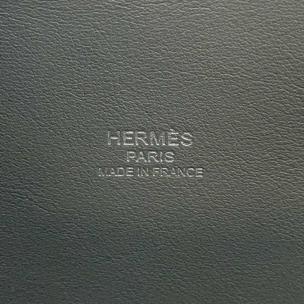 エルメス ボリード1923 25 グラファイト/シルバー金具 ヴォーエプソン U刻印 HERMES 2way