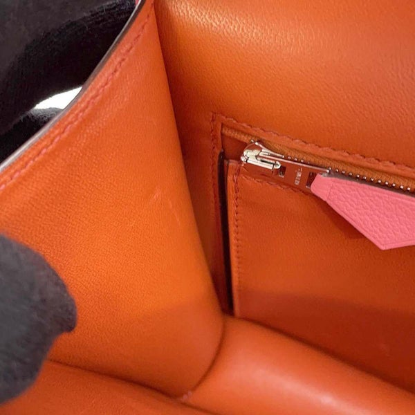 エルメス コンスタンス24 ヴェルソ ミロワール ローズアザレ/テールバテュー/シルバー金具 エバーカラー Y刻印
