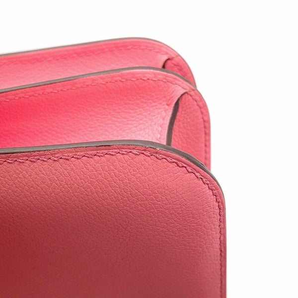 エルメス コンスタンス24 ヴェルソ ミロワール ローズアザレ/テールバテュー/シルバー金具 エバーカラー Y刻印