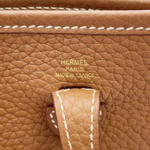 エルメス ショルダーバッグ エブリンTPM ゴールド/ゴールド金具 トリヨンクレマンス B刻印