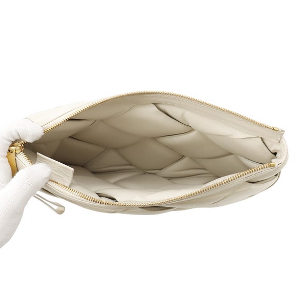 ボッテガヴェネタ クラッチバッグ マキシイントレチャート レザー BOTTEGA VENETA バッグ