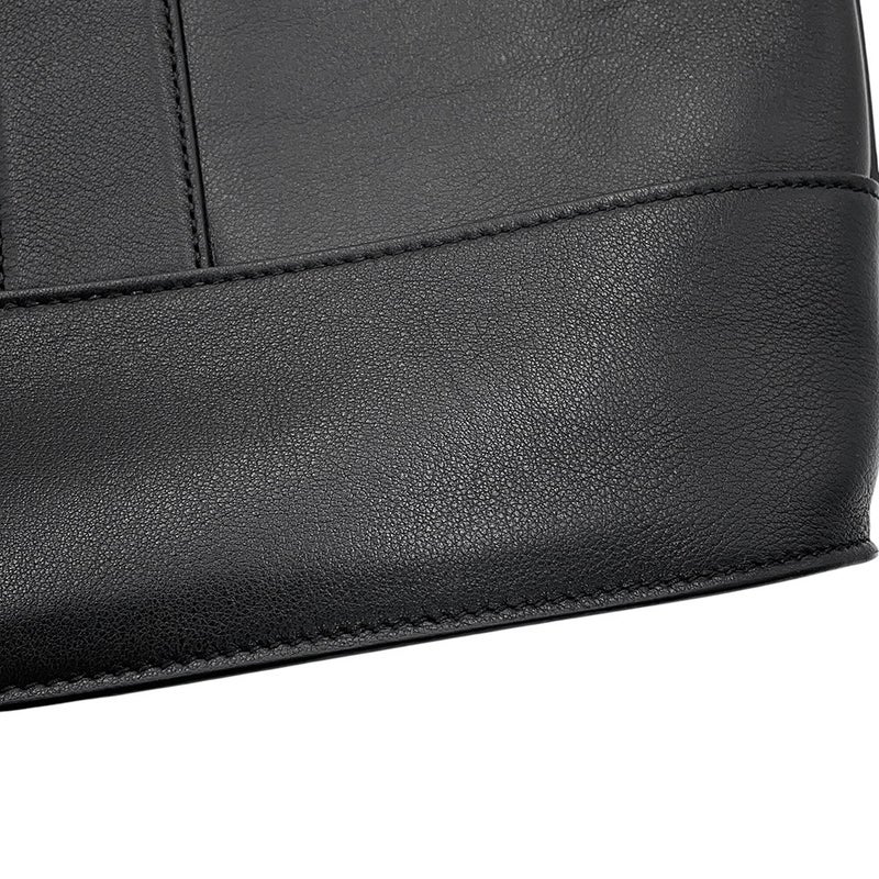 サンローランパリ ハンドバッグ Yバケット カーフレザー 808224 SAINT LAURENT PARIS 2way 黒