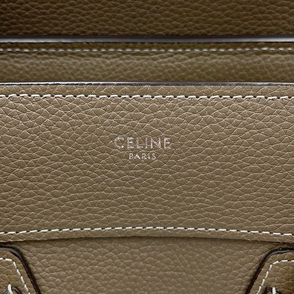 セリーヌ ハンドバッグ ラゲージ マイクロ ショッパー 167793DRU CELINE