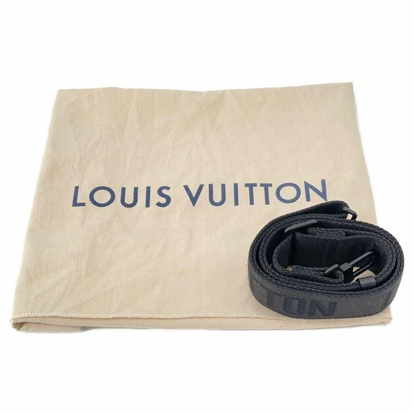 ルイヴィトン ショルダーバッグ モノグラム トリヨンレザー Sロック・メッセンジャー M58489 黒 ブラック LOUIS VUITTON