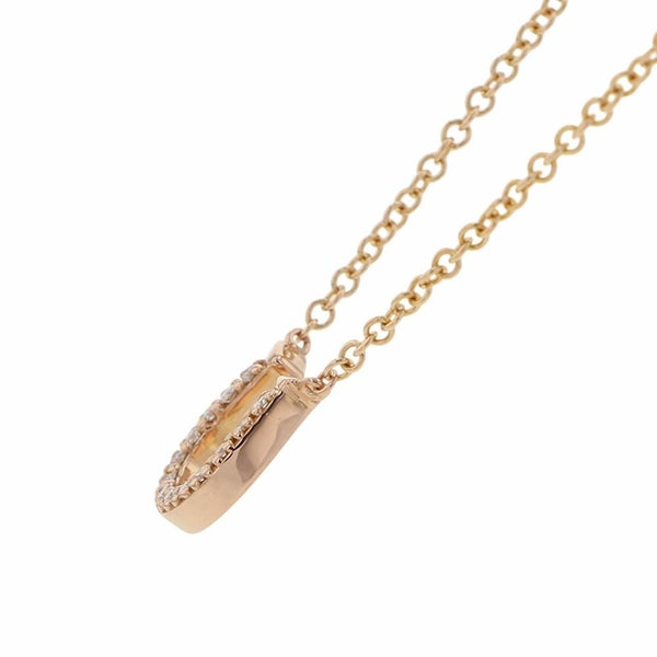 ティファニー ネックレス メトロ ホースシュー ダイヤモンド K18PG Tiffany&Co. jewelry