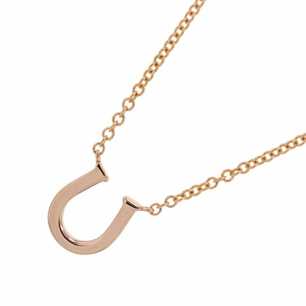 ティファニー ネックレス メトロ ホースシュー ダイヤモンド K18PG Tiffany&Co. jewelry