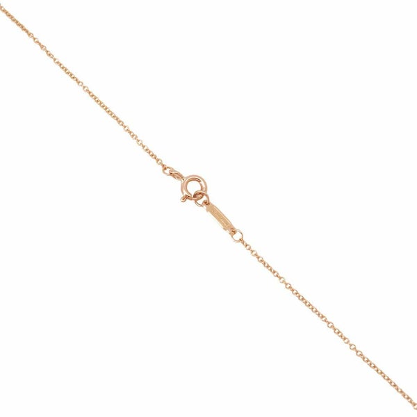 ティファニー ネックレス メトロ ホースシュー ダイヤモンド K18PG Tiffany&Co. jewelry