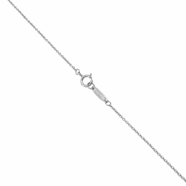ティファニー ネックレス ペーパーフラワー パヴェ ダイヤモンド 0.26ct Pt950プラチナ Tiffany&Co. クローバーモチーフ