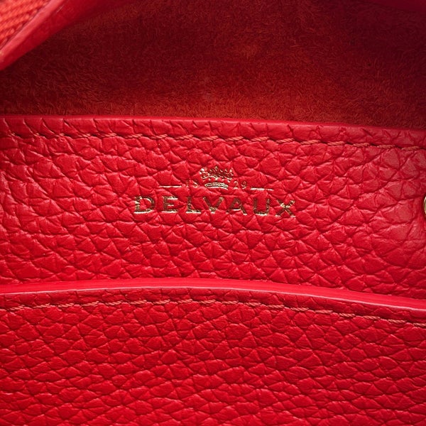 デルヴォー ハンドバッグ クールボックス ナノ レザー AA0669AQY Delvaux ２wayショルダー