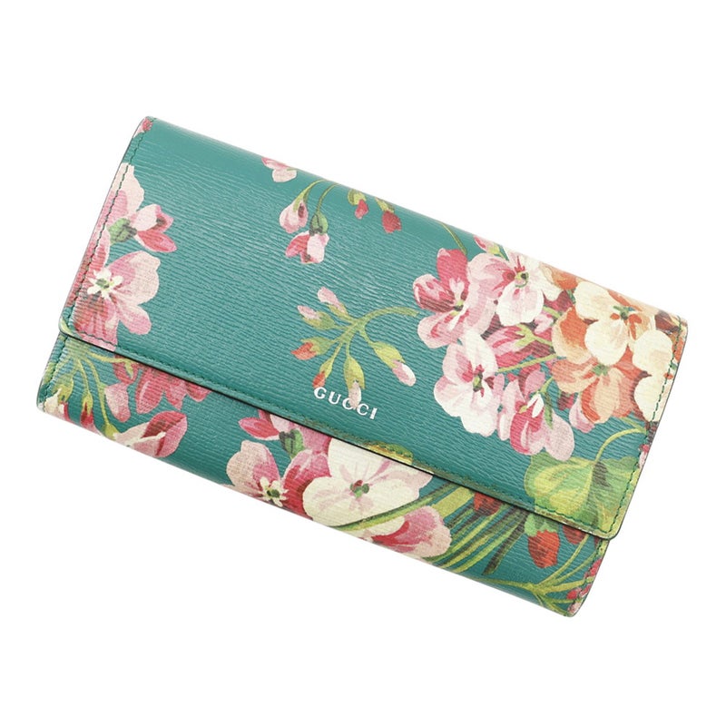 グッチ 長財布 ブルームス コンチネンタルウォレット レザー 410100 GUCCI 財布