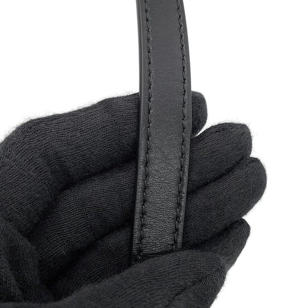 サルヴァトーレ・フェラガモ ハンドバッグ カットアウトS カーフレザー 215933 Ferragamo 2way 黒