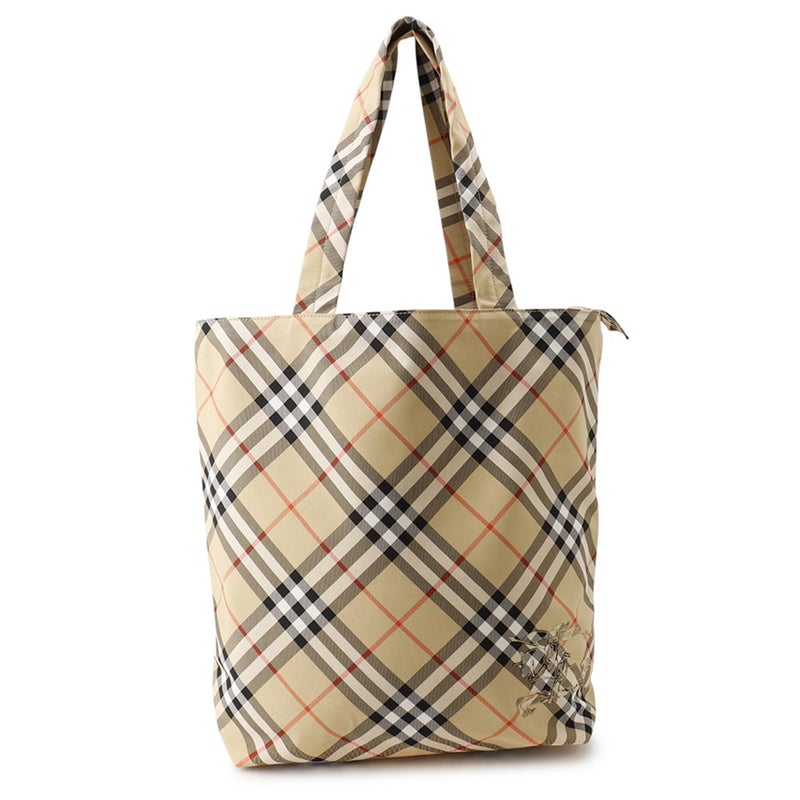 バーバリー トートバッグ ノバチェック クラシック トート ウーヴンコットンツイル 8097716 BURBERRY