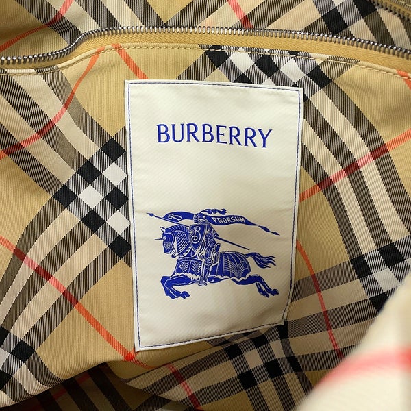 バーバリー トートバッグ ノバチェック クラシック トート ウーヴンコットンツイル 8097716 BURBERRY