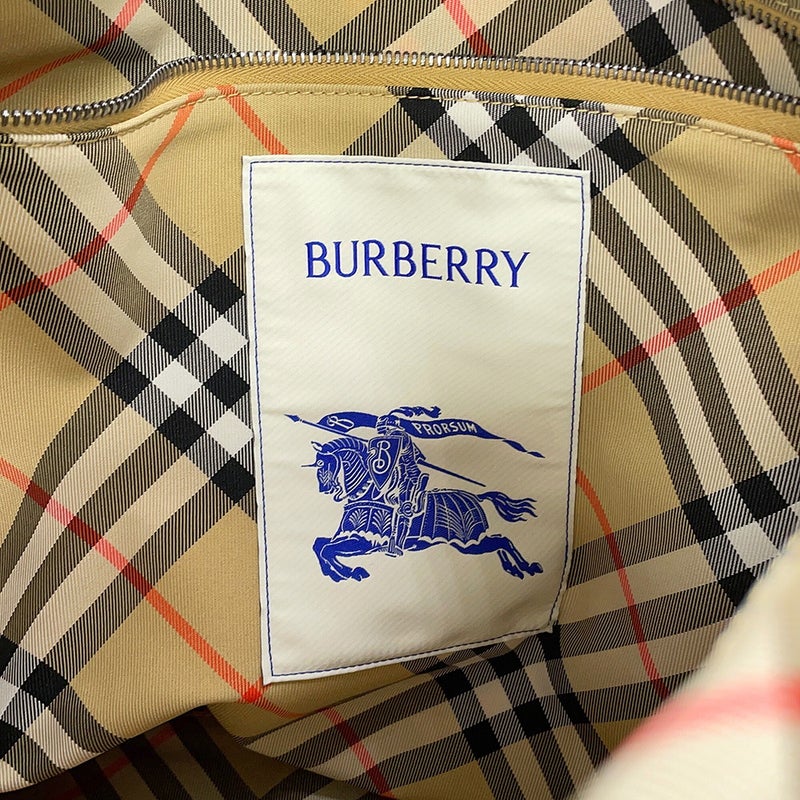バーバリー トートバッグ ノバチェック クラシック トート ウーヴンコットンツイル 8097716 BURBERRY