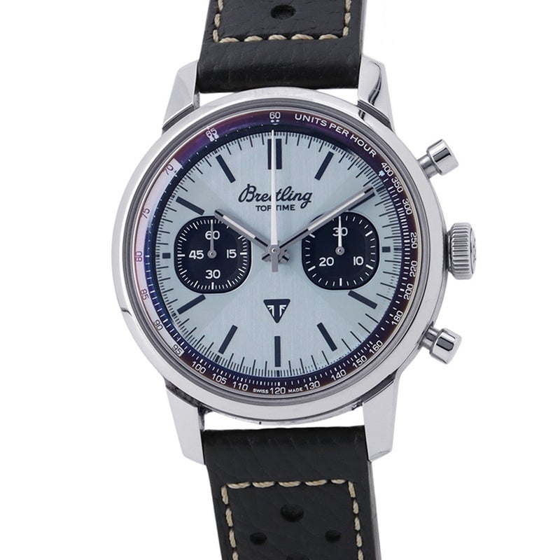 ブライトリング トップタイム B01 トライアンフ AB0176 BREITLING 腕時計 アイスブルー文字盤