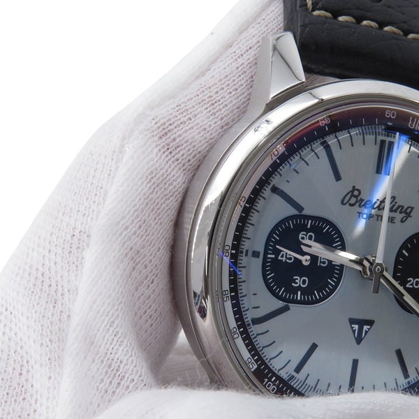 ブライトリング トップタイム B01 トライアンフ AB0176 BREITLING 腕時計 アイスブルー文字盤