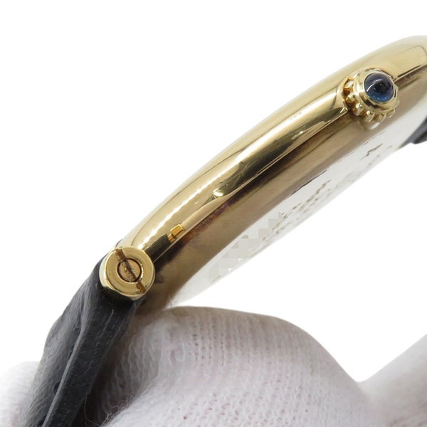 カルティエ マスト ヴァンドーム LM ヴェルメイユ W1001853 Cartier 腕時計 アイボリー文字盤