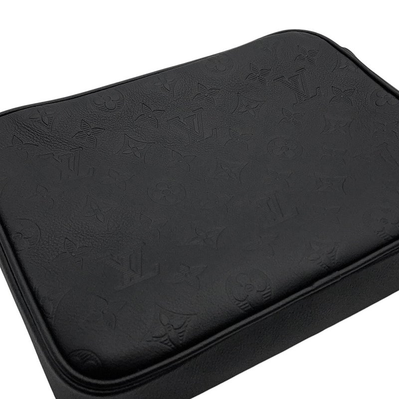 ルイヴィトン ショルダーバッグ モノグラム・シャドウ トリオ・メッセンジャー M26713 LOUIS VUITTON ブラック 黒