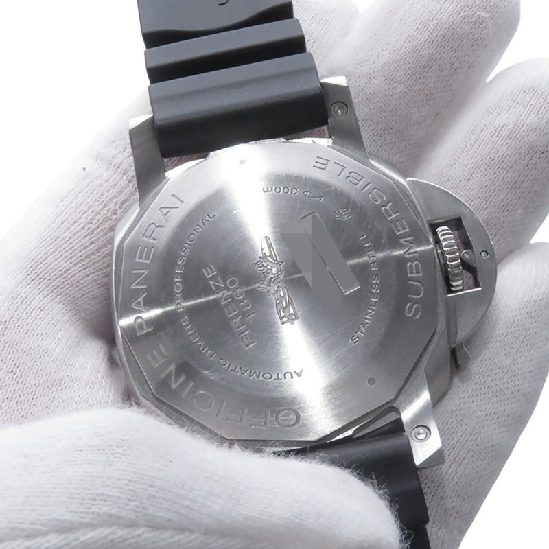 パネライ ルミノール 1950 サブマーシブル 3デイズ アッチャイオ U番 PAM00682 PANERAI 腕時計 メンズ 黒文字盤