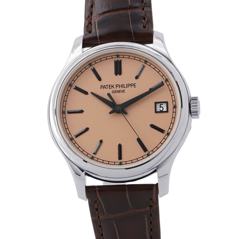 パテックフィリップ カラトラバ 5227G-015 PATEK PHILIPPE 腕時計 ローズゴールドオパーリン文字盤