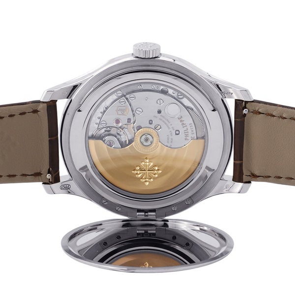 パテックフィリップ カラトラバ 5227G-015 PATEK PHILIPPE 腕時計 ローズゴールドオパーリン文字盤