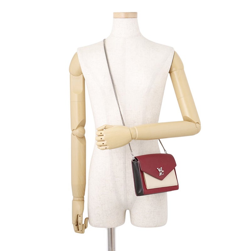 ルイヴィトン チェーンショルダーバッグ カーフレザー ポシェット・ロックミーチェーン M63470 LOUIS VUITTON