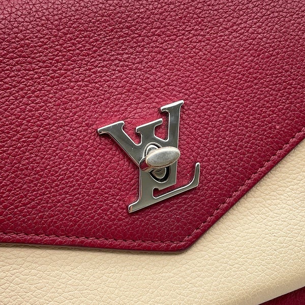 ルイヴィトン チェーンショルダーバッグ カーフレザー ポシェット・ロックミーチェーン M63470 LOUIS VUITTON