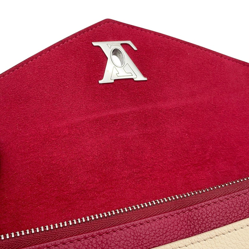 ルイヴィトン チェーンショルダーバッグ カーフレザー ポシェット・ロックミーチェーン M63470 LOUIS VUITTON