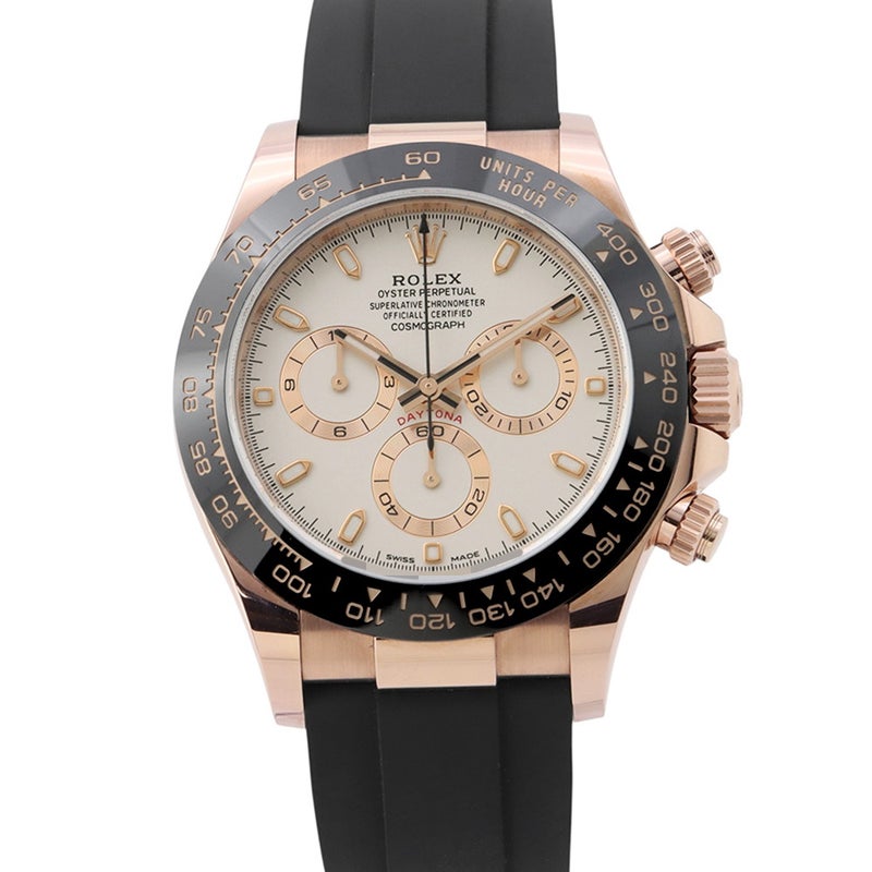 ロレックス コスモグラフ デイトナ ランダムシリアル ルーレット 116515LN ROLEX 腕時計 アイボリー文字盤