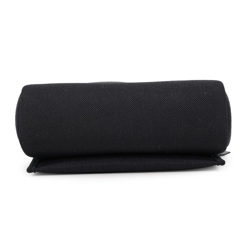エルメス ショルダーバッグ エールバッグジップ ミニ ブラック/シルバー金具 トワルアッシュ/ヴァッシュハンター G刻印 HERMES 黒