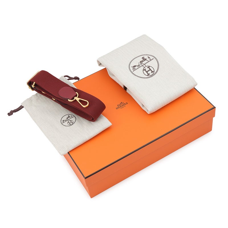 エルメス ショルダーバッグ エブリン3 23 ルージュアッシュ/ゴールド金具 トリヨンクレマンス G刻印 HERMES