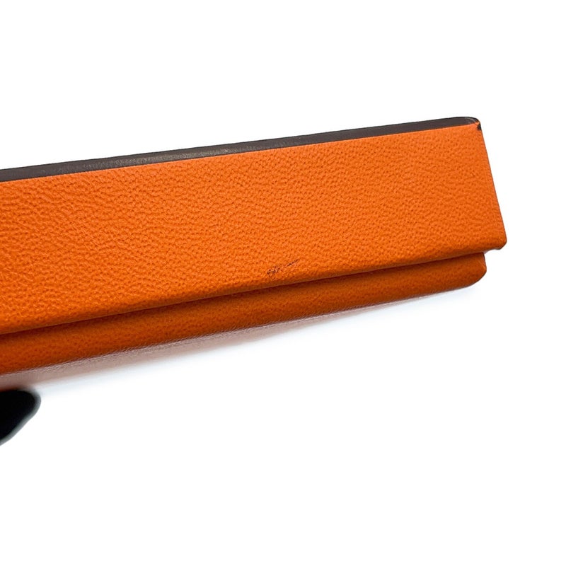エルメス カードケース カルヴィ ブラック エプソン U刻印 HERMES 名刺入れ 黒