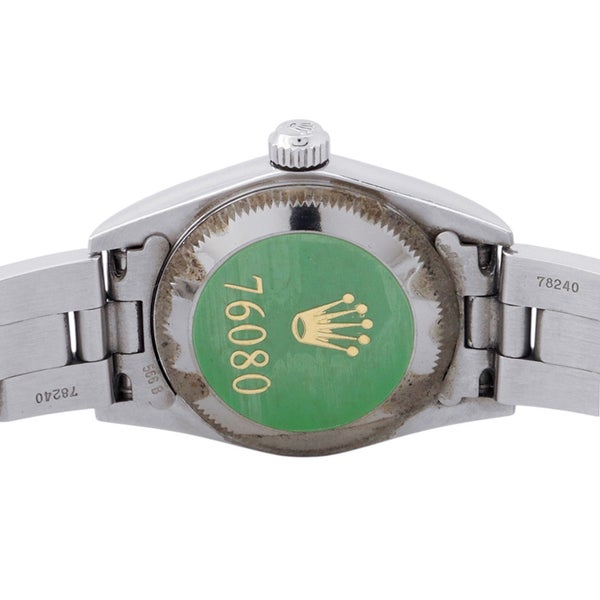 ロレックス オイスターパーペチュアル24 P番 76080 ROLEX 腕時計 ウォッチ ブルー文字盤