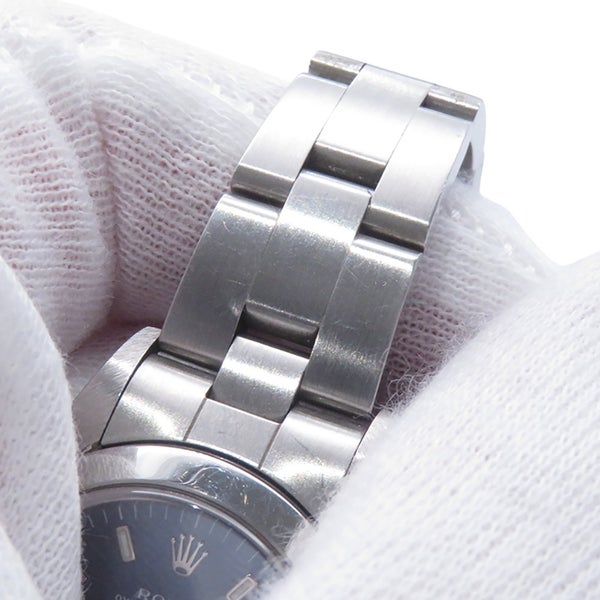 ロレックス オイスターパーペチュアル24 P番 76080 ROLEX 腕時計 ウォッチ ブルー文字盤