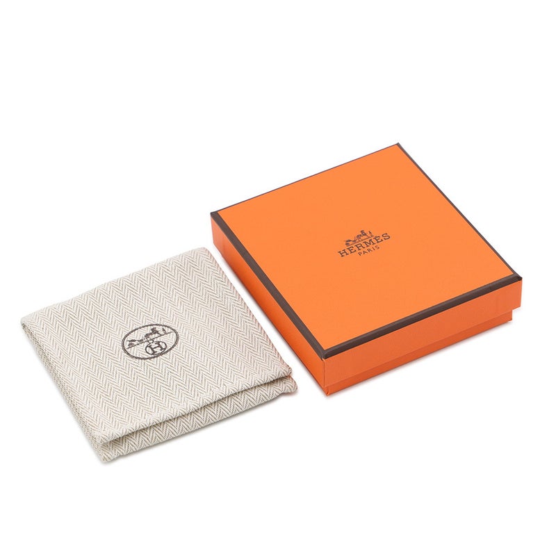 エルメス ネックレス ミニ・ポップアッシュ ロカバール ホワイト/マロングラッセ/ピンクゴールド金具 HERMES アクセサリー