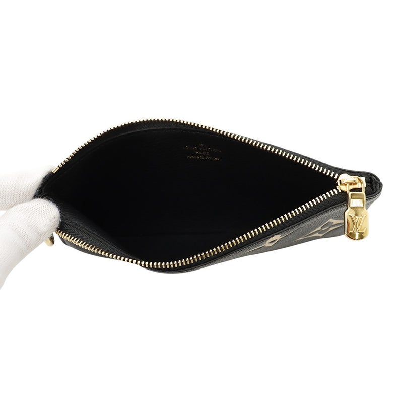 ルイヴィトン ポーチ モノグラム・アンプラント ポシェット・トリオ LVクラフティ M69516  LOUIS VUITTON 黒