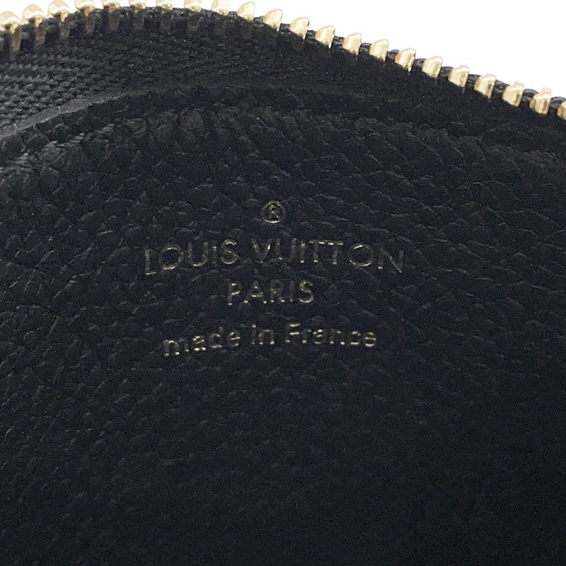 ルイヴィトン ポーチ モノグラム・アンプラント ポシェット・トリオ LVクラフティ M69516  LOUIS VUITTON 黒