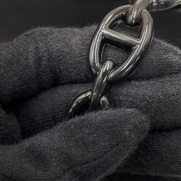 エルメス サンダル アイランド ラバー レディースサイズ38 HERMES 靴 黒
