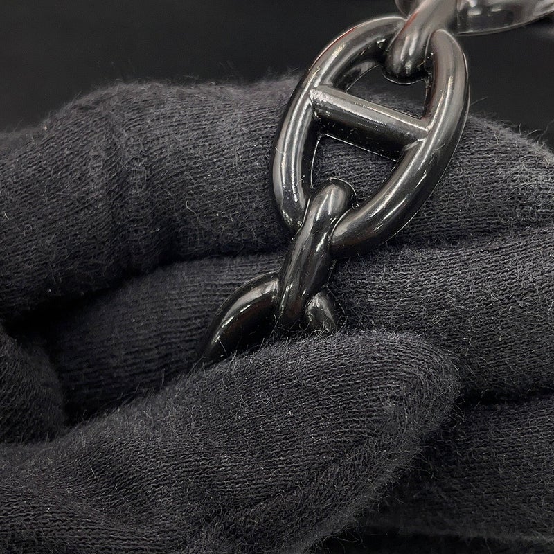 エルメス サンダル アイランド ラバー レディースサイズ38 HERMES 靴 黒