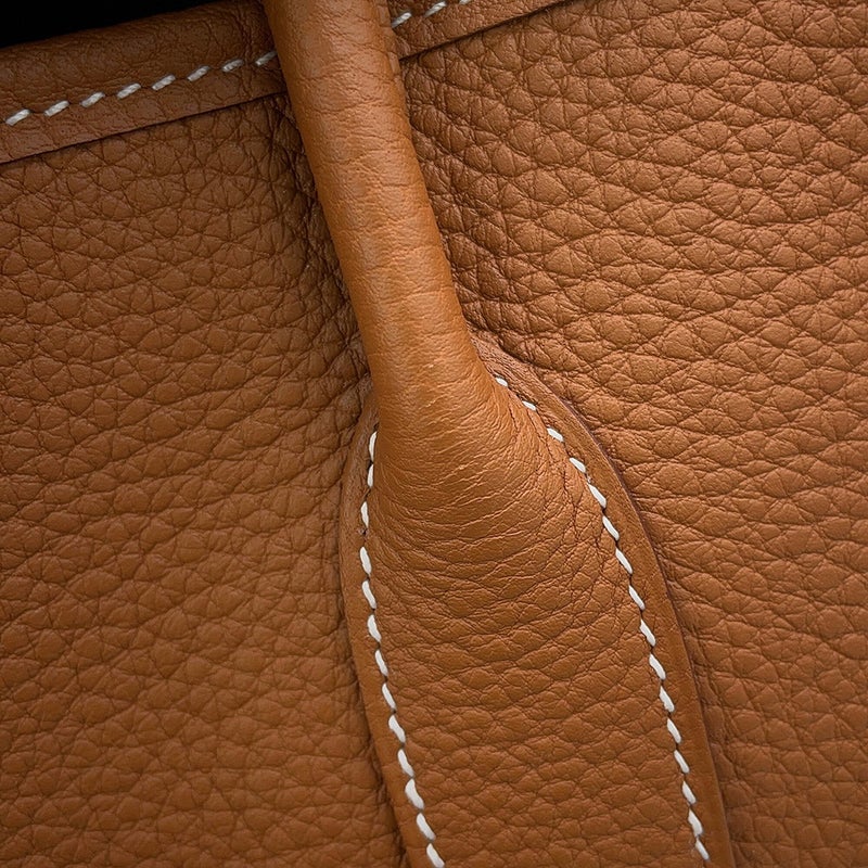 エルメス トートバッグ ガーデンパーティTPM ゴールド/シルバー金具 ネゴンダ W刻印 HERMES Garden Party